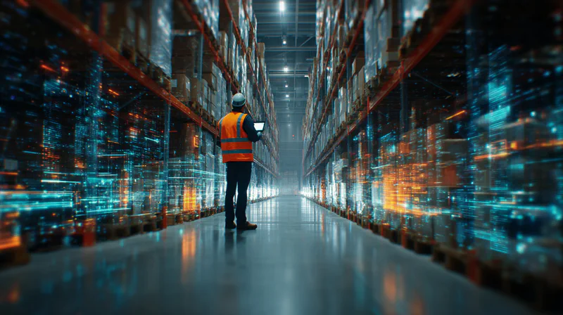 Схема логистического процесса на предприятии