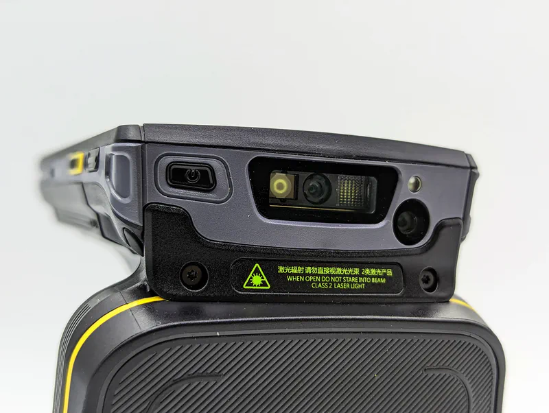 Интерфейс настройки сканера на ТСД