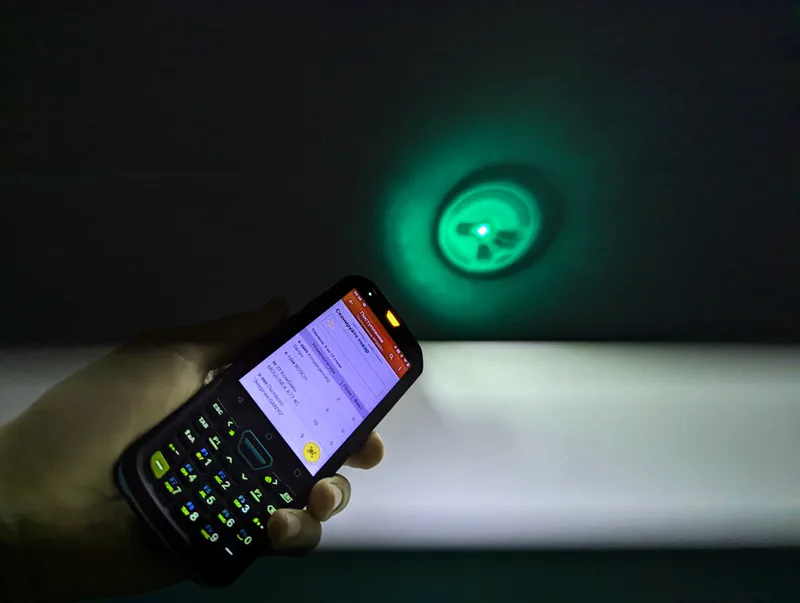 Терминал сбора данных Mindeo M40 с приложением Клеверенс