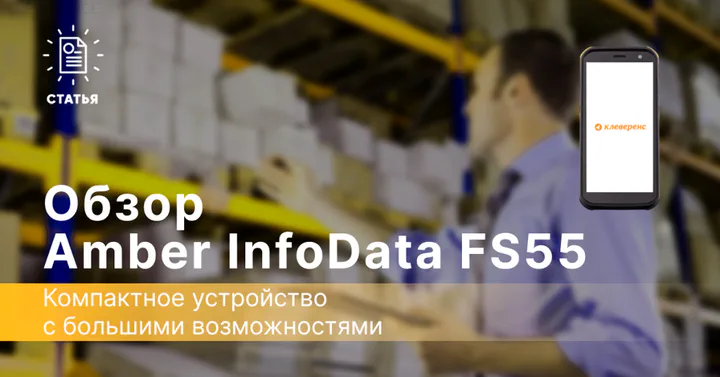 Обзор ТСД Amber InfoData FS55