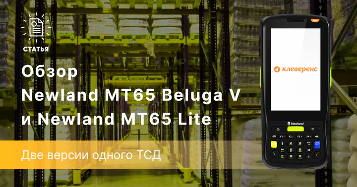 Newland MT65 Beluga V и Newland MT65 Lite — две версии одного ТСД