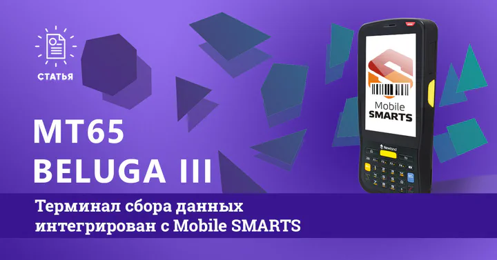 Надёжный ТСД MT65 Beluga III