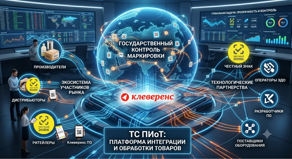 Государственный контроль маркировки: экосистема участников