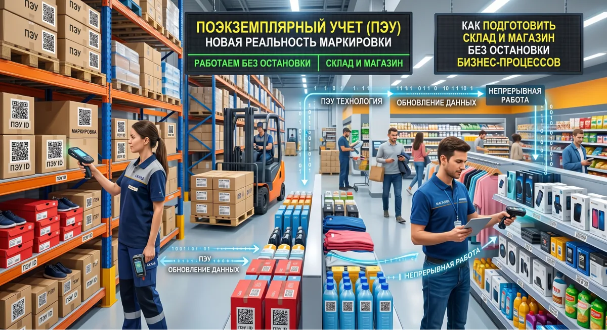 Поэкземплярный учёт (ПЭУ): новая реальность маркировки, которую нельзя игнорировать