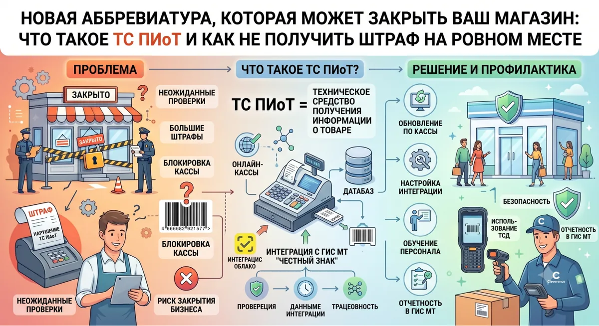 Новая аббревиатура ТС ПИоТ и штраф на ровном месте