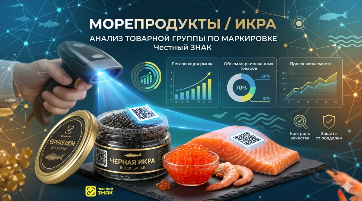 Участники рынка маркированной икры