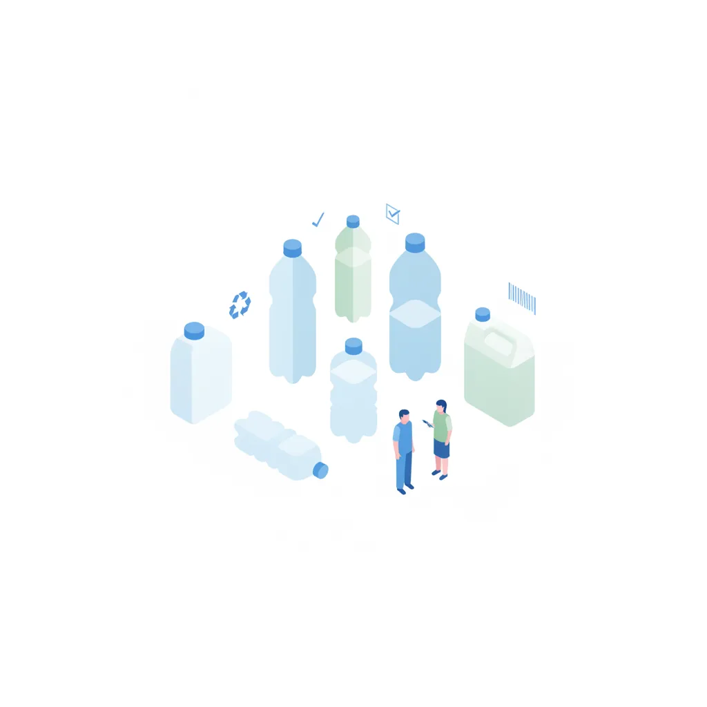 Пластиковая тара для хранения воды