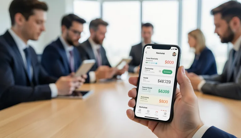 financial analytics illustration