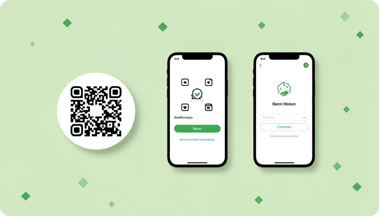 Пример безопасного QR-кода с фирменным стилем