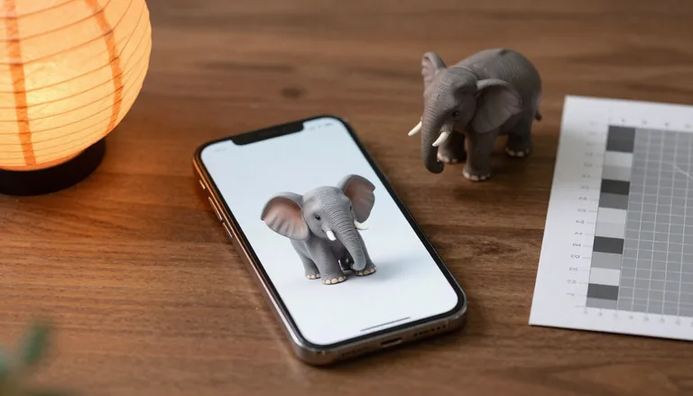 Процесс 3D сканирования объекта