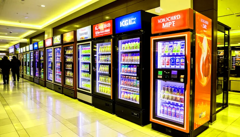 Терминал на вендинговом автомате