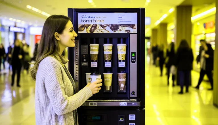 Вендинговые аппараты в торговом центре