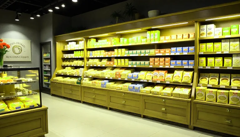 Работа на выкладке товара в магазине