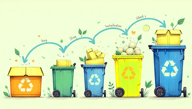 Контейнеры для сбора использованной упаковки