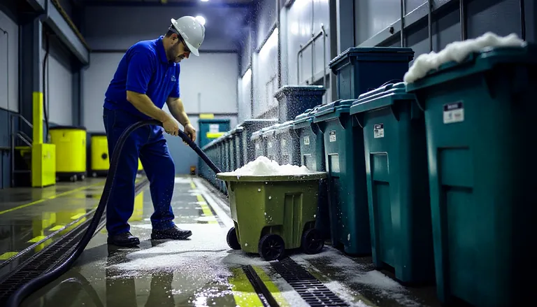Мойка оборотной тары на предприятии