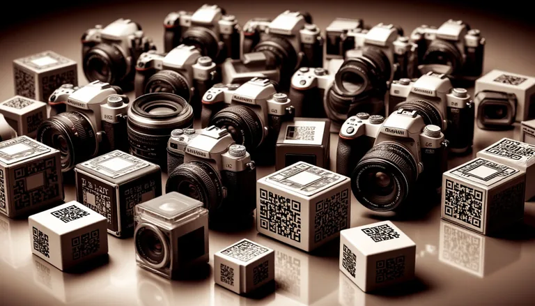 Процесс маркировки фотоаппаратов