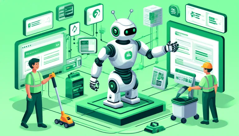 Service Desk интерфейс меню сообщений 