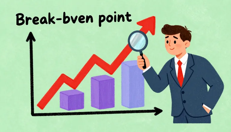 Пример графика безубыточности