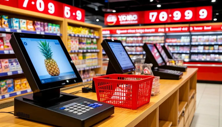 Интерфейс подтверждения возраста на кассе