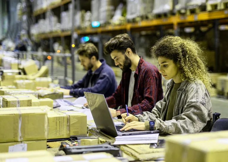 Складская зона компании Север