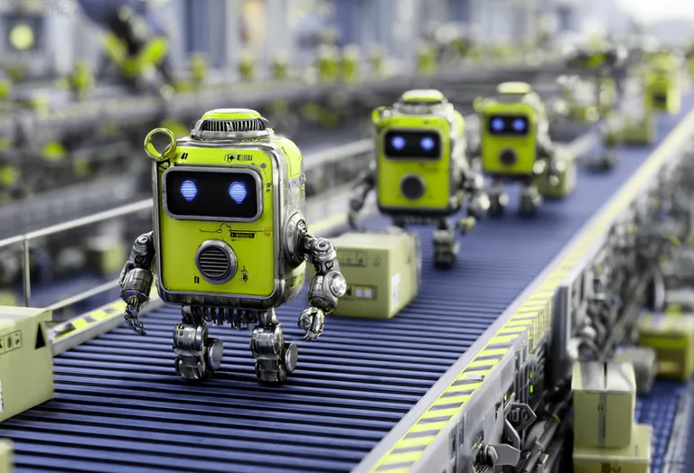 Современный промышленный манипулятор