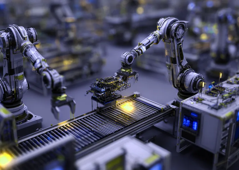 движение манипулятора роботизированной системы