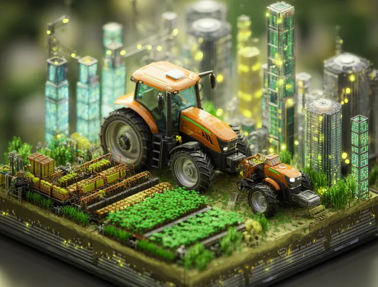 школьники собирают агророботов