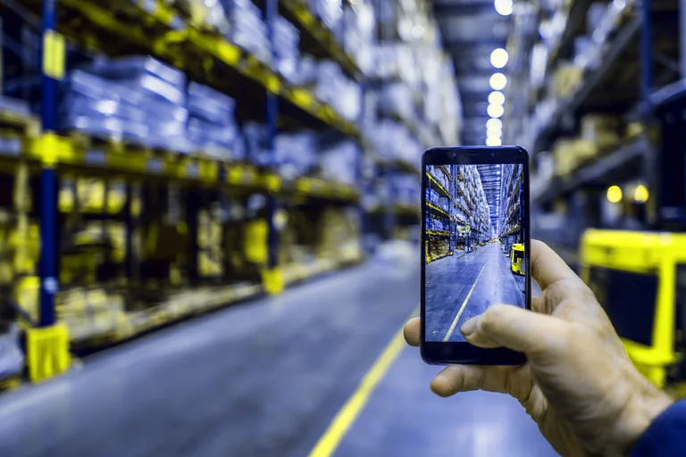 Планировка складской зоны