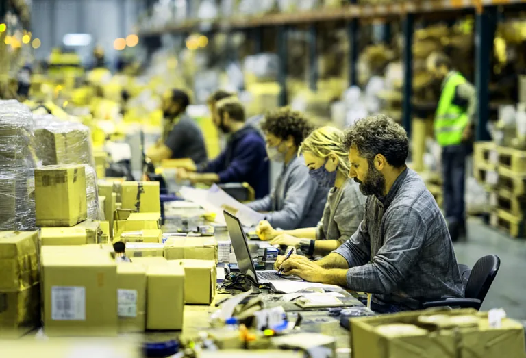 Пример проектирования складских зон