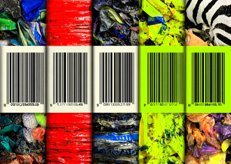 Пример упаковки отправлений со штрихкодами