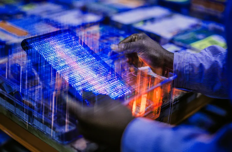 Карта местоположения ТСД в магазине