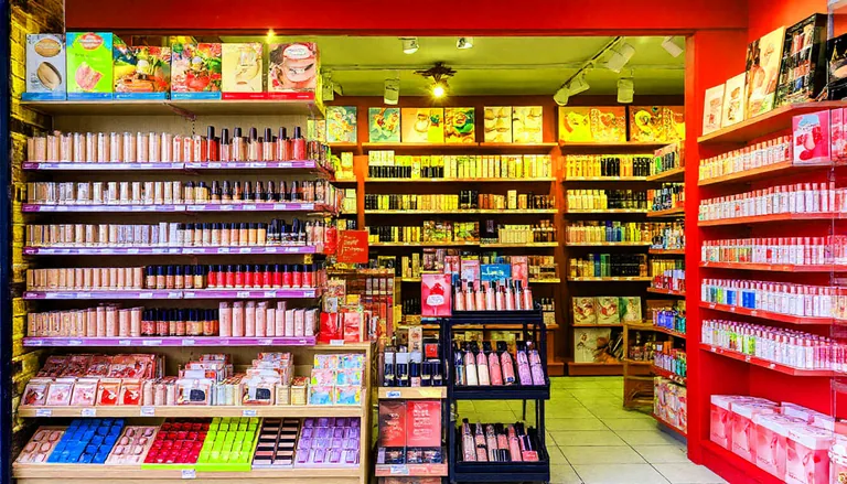 Розничный магазин косметики будущего