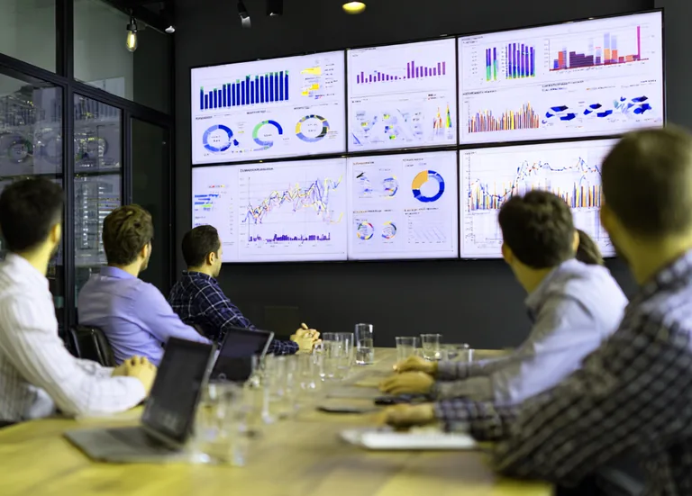 Пример онлайн-интерфейса дашборда