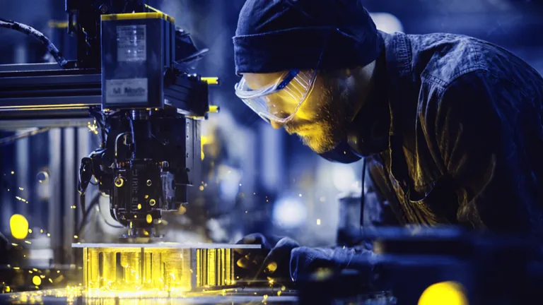 Пример металлических деталей, напечатанных на 3D-принтере