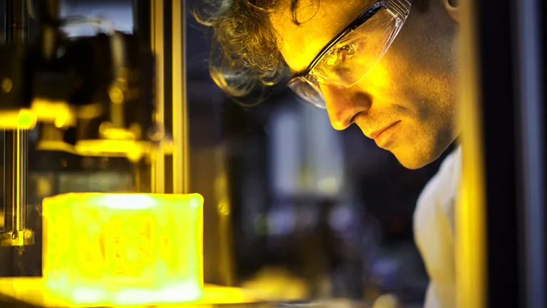 Пример изделий, полученных методом фотополимеризации