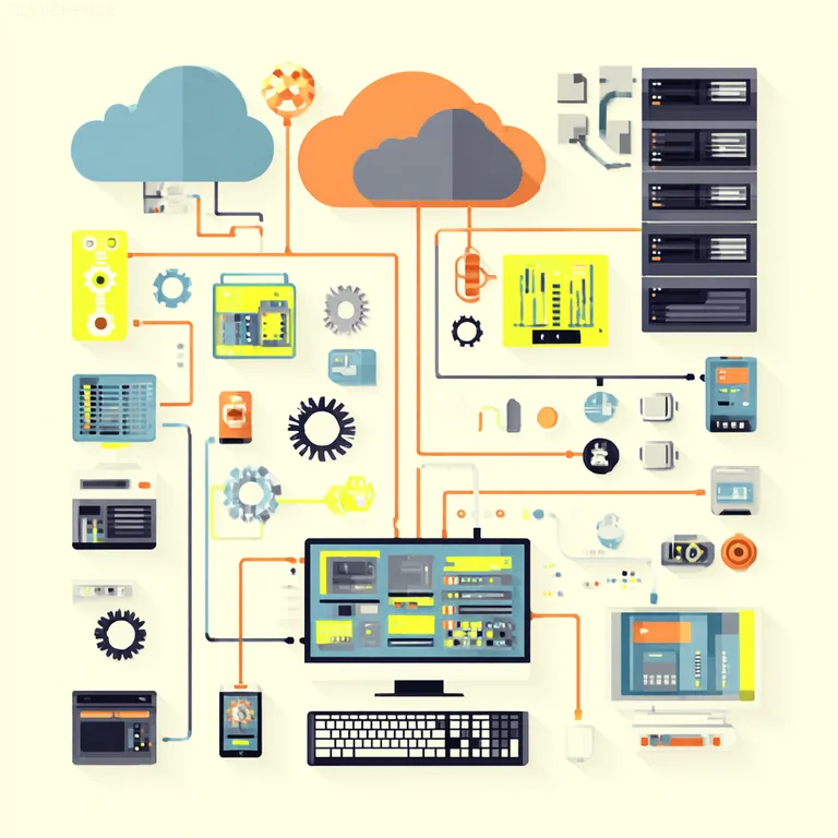 Схема системной интеграции в компании