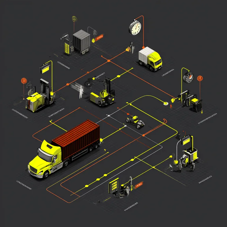 Схема мультимодальной перевозки