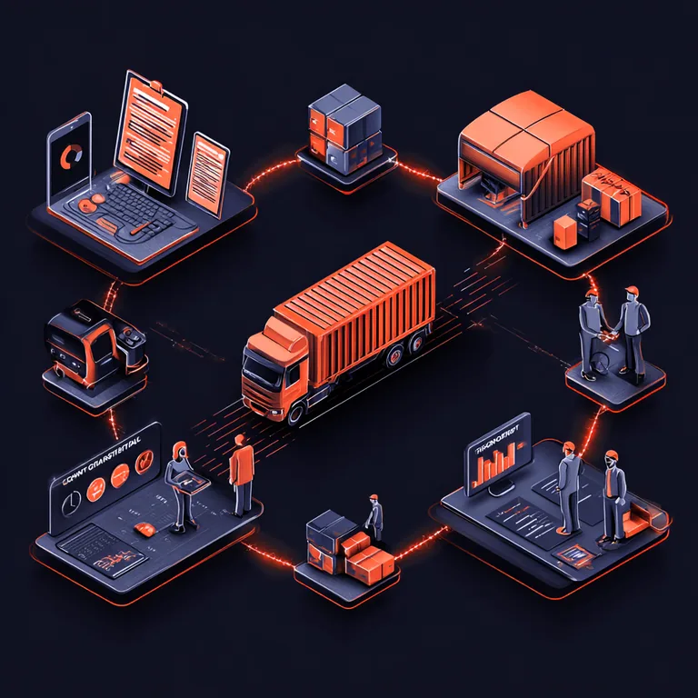 Подписание договора в логистике