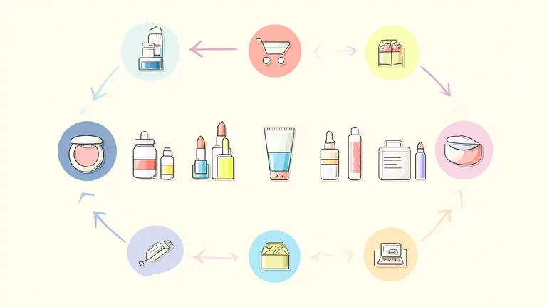 Онлайн и офлайн каналы дистрибуции косметики