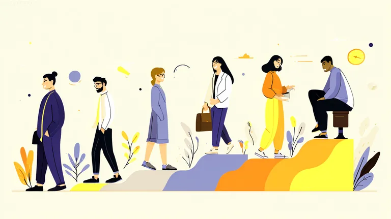 Сотрудники во время обсуждения на фокус-группе