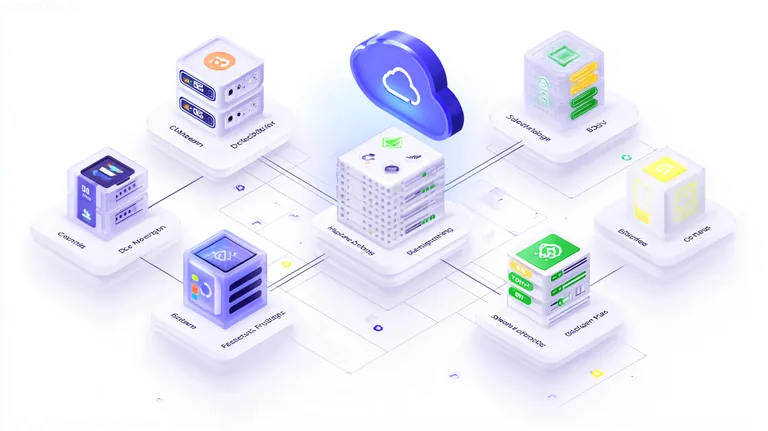 Пример панели управления OCI