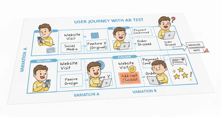 Пример карты пути пользователя