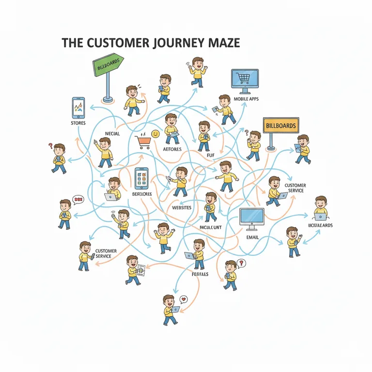 Пример визуализации пути пользователя