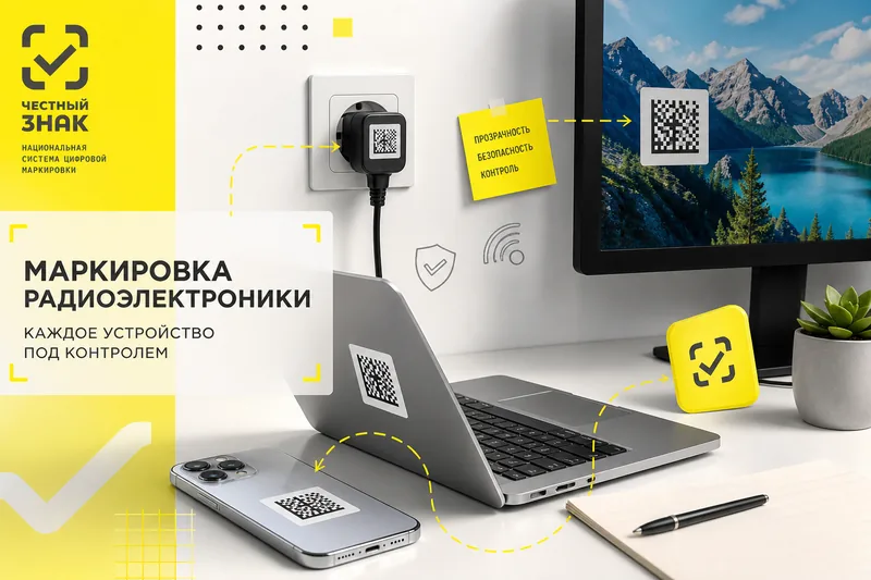 Цифровая трансформация радиоэлектроники 2026: от печатной платы до готового устройства. Полный гид по обязательной маркировке