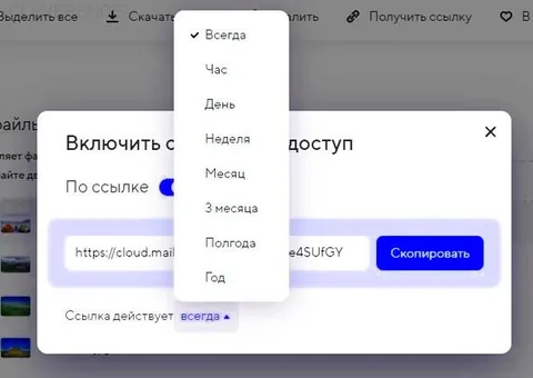 совместный доступ к документу