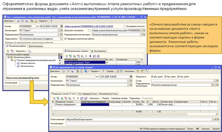 1с тоир управление ремонтами и обслуживанием оборудования