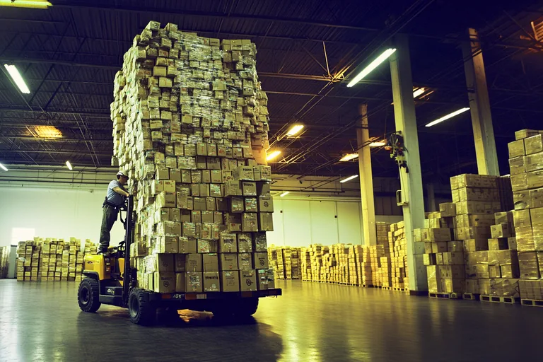 Основные типы складов на производстве