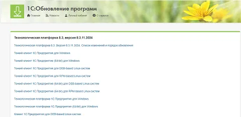интерфейс предприятие 8 