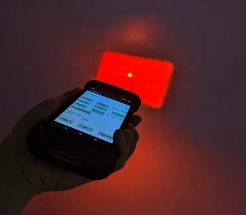 Луч от сканера ТСД АТОЛ Smart.Touch