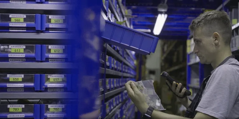 процесс адресного хранения на складе